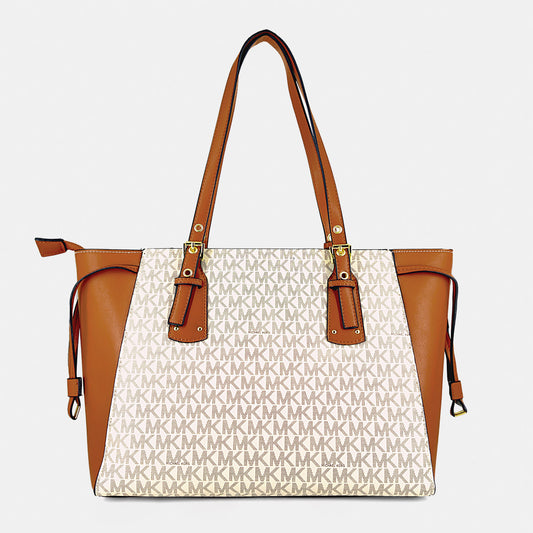 MK-Inspired Signature Tote Bag