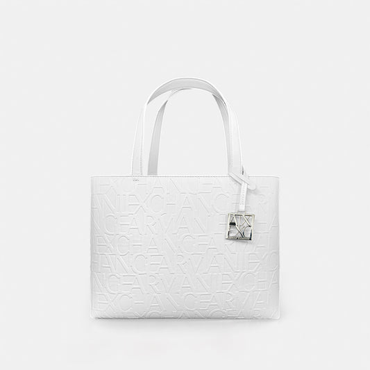 AX Aura White Shoulder Bag – Armani Exchange Inspired
