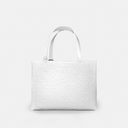 AX Aura White Shoulder Bag – Armani Exchange Inspired