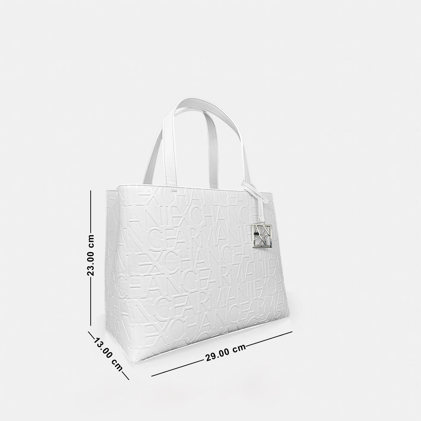 AX Aura White Shoulder Bag – Armani Exchange Inspired