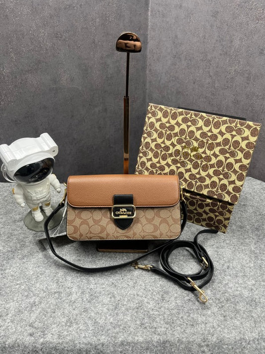 Coach Morgan 27 Shoulder Bag Brown