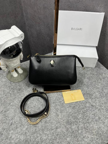 Bvlgari Serpenti Forever Clutch Black