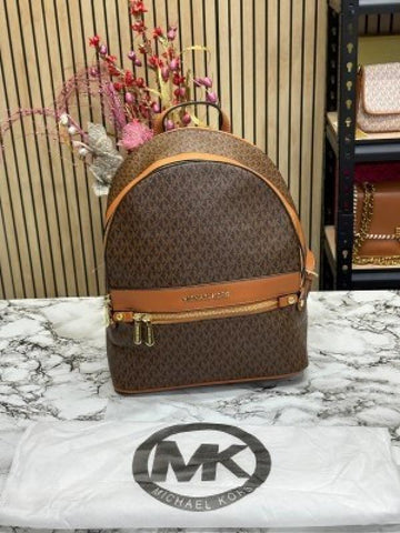 Michael kors Kenley Premium Quality Bagpack Coffee Brown
