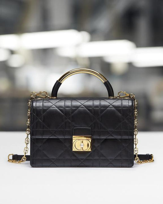 Christian Dior Mini Ange Bag Black