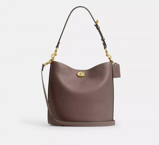 Coach Willow Bucket Bag Brown