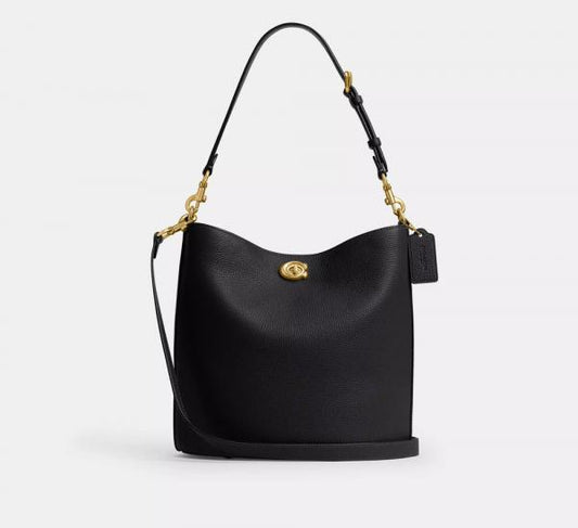 Coach Willow Bucket Bag Black