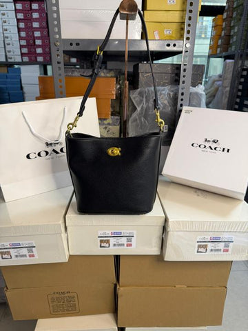 Coach Willow Bucket Bag Black