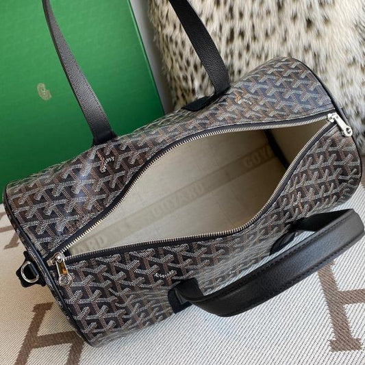 Goyard Barrel 40 Sports Bag Brown