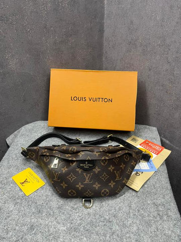 Louis Vuitton Monogram Bumbag Classic Brown Monogram Canvas With OG Box Dust Cover & Carry Bag 44812