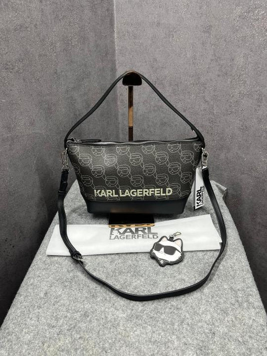 Karl Lagerfeld Ikon Crossbody Black