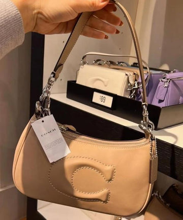 Coach GB Teri Shoulder Bag Beige