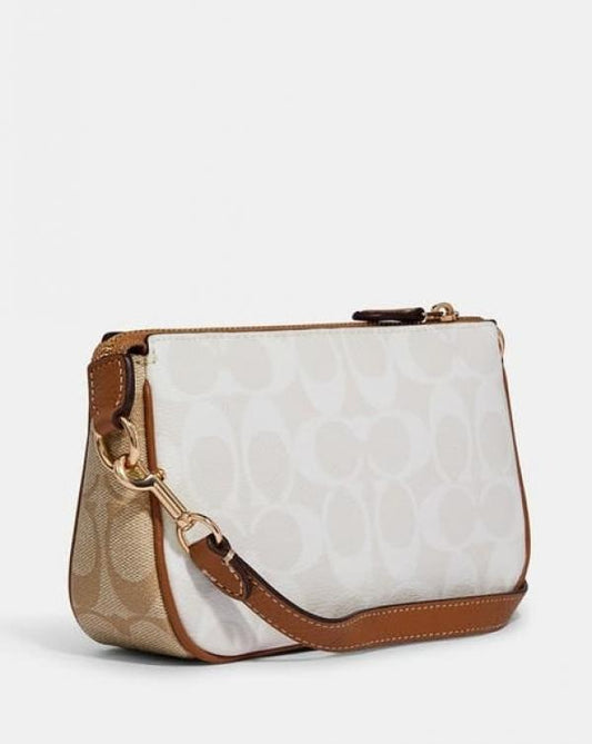 Coach Nolita 19 Glacie White Sling Bag