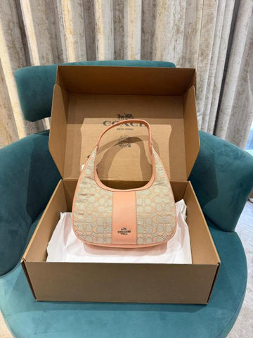 Coach Carmen Shoulder Bag Light Pink