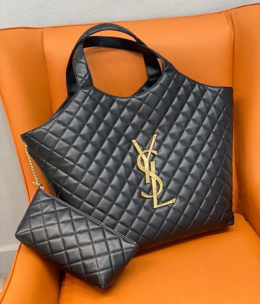 YSL_Handbag_Saint_Laurent_Icare_Maxi_Shopping_Bag_in_Quilted_Leather_Large_With_Dust_Bag_