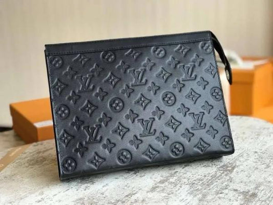 Louis_Vuitton_Pochette_Voyage_MM_Clutch_With_Dust_Cover_&_OG_Box_Black_Embossed