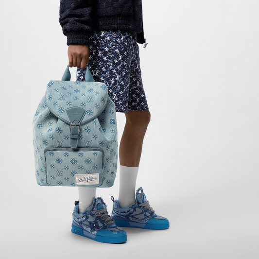 Louis_Vuitton_Montsouris_Cargo_Unisex_Backpack_Mongram_Washed_Denim_High_Qualitu_Backpack_Double_Box_M22534