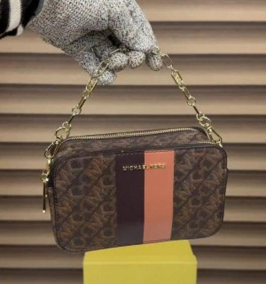 MICHAEL KORS  Camera Sling Bag With Box & Dust Bag & Sling Belt 5114