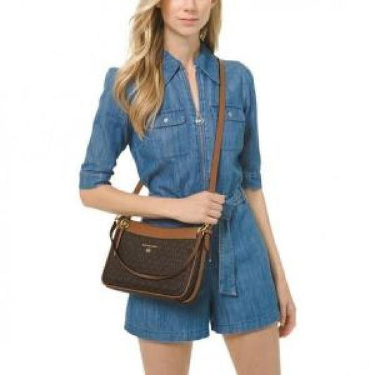 Michael_Kors jet set sling bag premium quality with Dust Cover