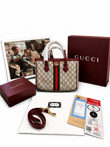 Gucci Ophidia Small GG Tote Bag with double box premium quality 6357