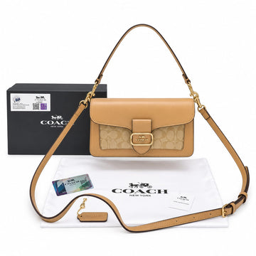 Coachh C-15 Denim Blue Morgan Crossbody Bag With Original Box Dustcover Card