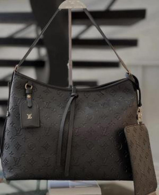Louis Vuitton Monogram Print Empreinte Leather Tote Bag With Og dust bag - 44137