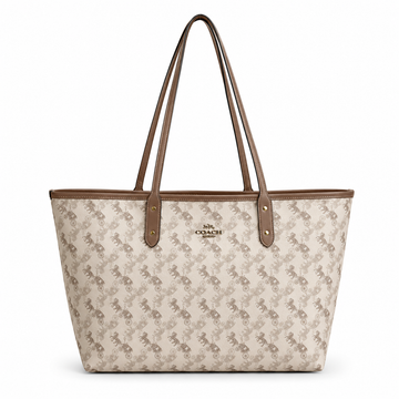 Coach city tote bag in signature Canvas With Ogbox Dustbag Etc Model no 04