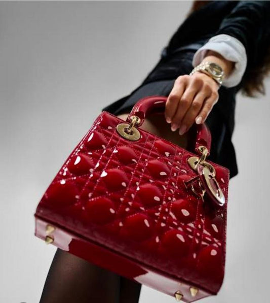 Christian_Dior_D_Lady_Glossy_With_Box_Dustbag_SlingBelt