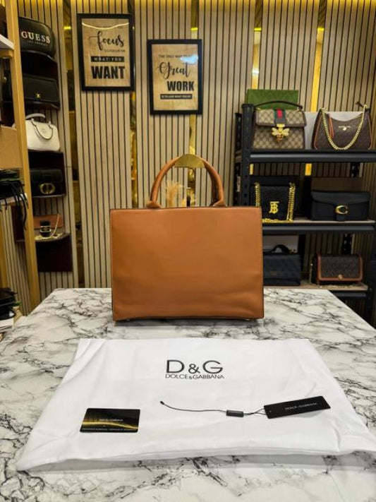 Dolce_&_Gabbana_Daily_Tote_Bag_With_Dust_Bag_And_Card_(Brown)