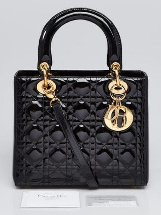 Christian_Dior_D_Lady_Glossy_With_Box_Dustbag_SlingBelt